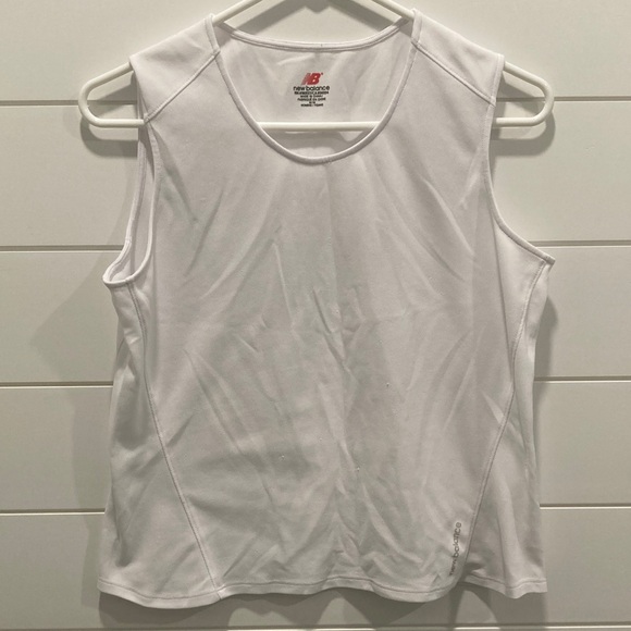 New Balance Tops - 🔴 New Balance Classic White Tank Top